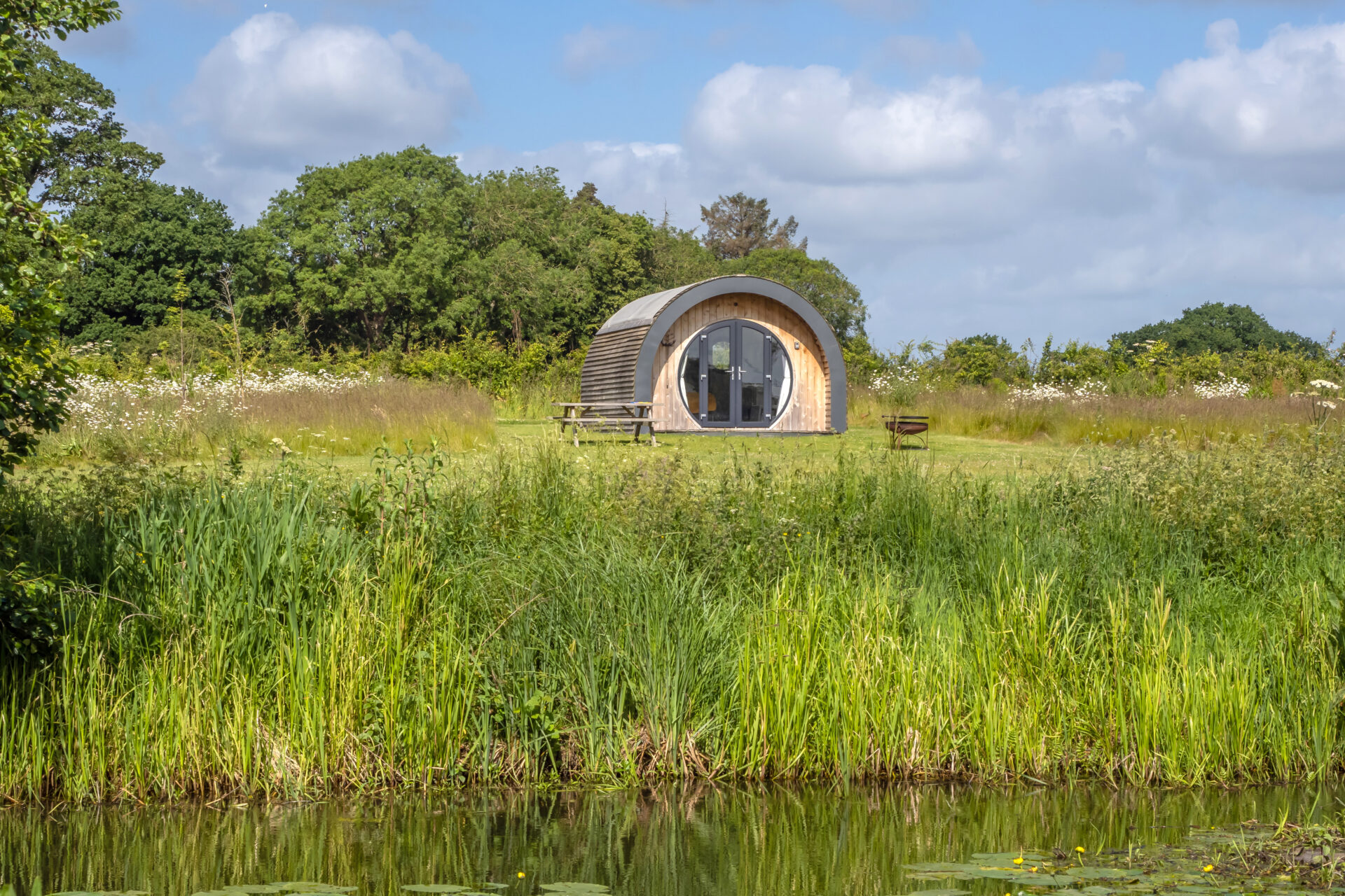 dilham hall retreats at home with nature norfolk glamping pods